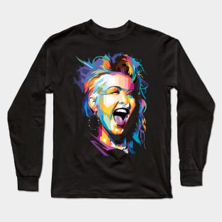 Cyndi Lauper Long Sleeve T-Shirt